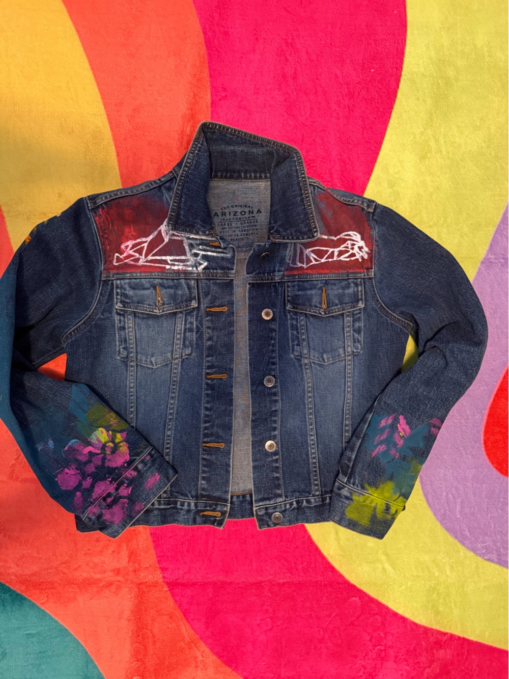 RTJ hand painted jacket